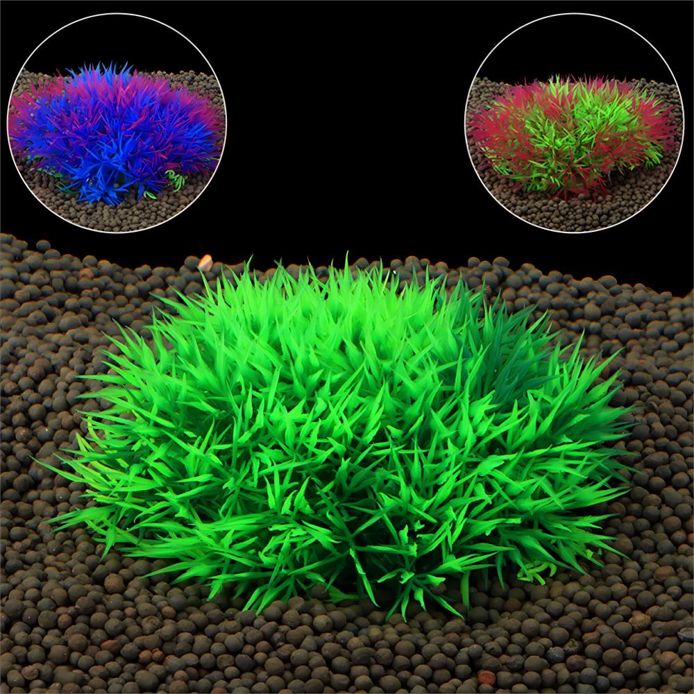 Planted Aquarium Materials - หญ้าปลอมตกแต่งตู้ปลา ตกแต่งภูมิทัศน์ตู้ปลา หญ้าพลาสติกประดับตกแต่งตู้ปลา