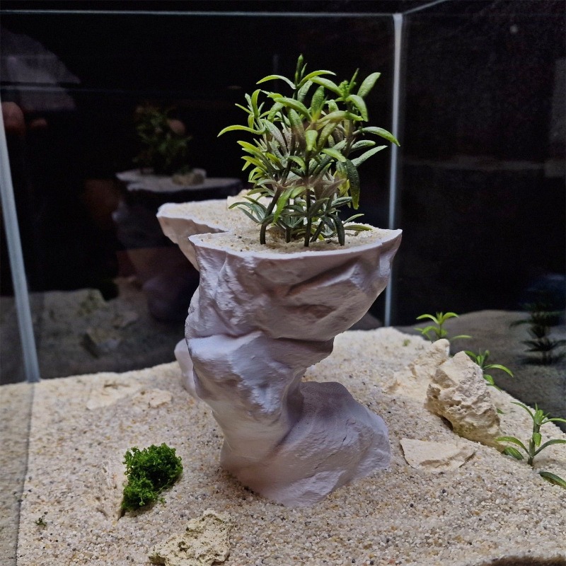 Aquarium Planted Tank Soil - ตะกร้าปลูกต้นไม้แบบพิมพ์ 3 มิติ สำหรับตู้ปลา ระบบไฮโดรโปนิกส์ ตกแต่งตู้ปลา