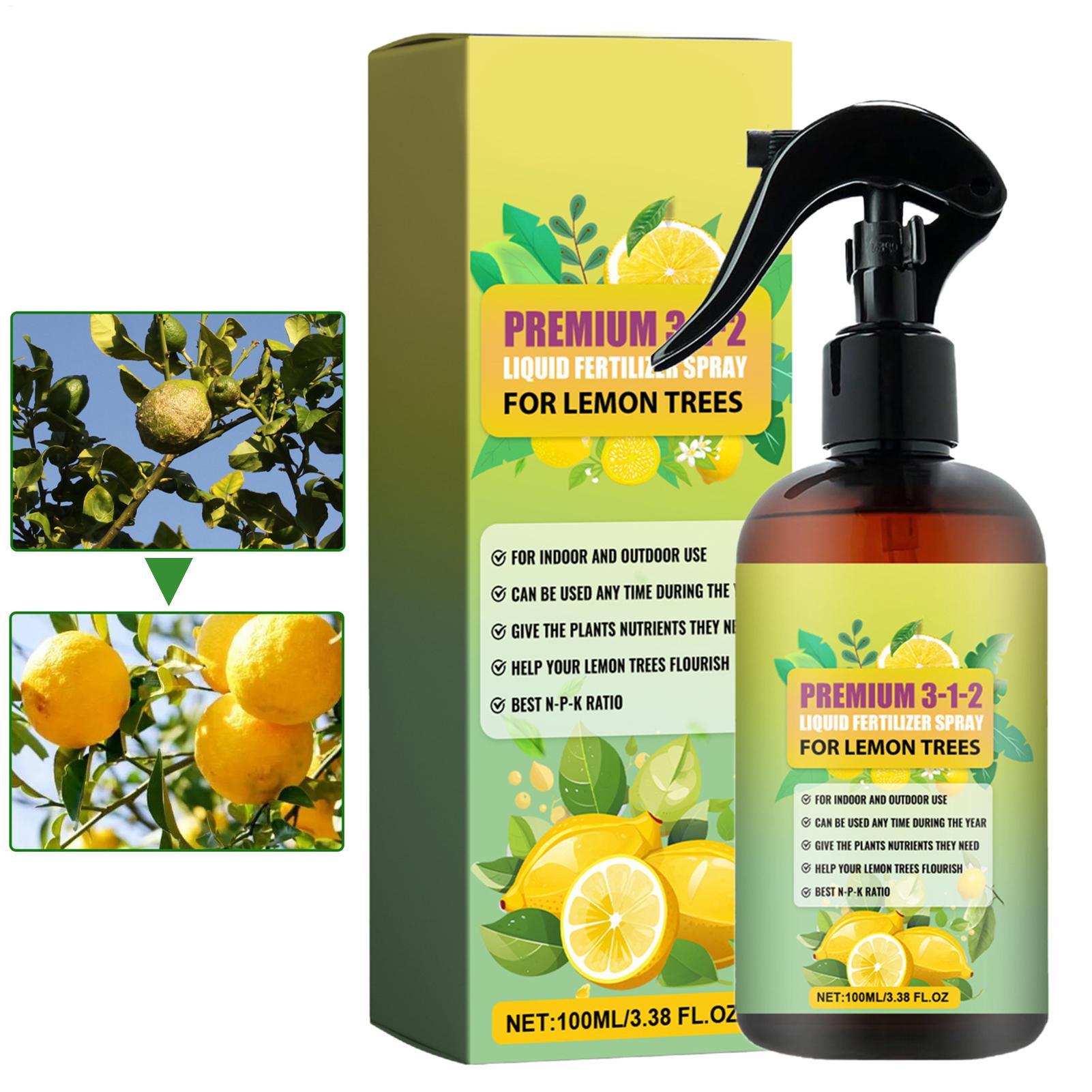 Liquid Fertilizer All In - ปุ๋ยน้ำสำหรับพืช 100 มล. สเปรย์เร่งการเจริญเติบโตของรากสำหรับต้นมะนาว ปุ๋ยเข้มข้นสำหรับต้นมะนาวและไม้ผลตระกูลส้มทุกชนิด