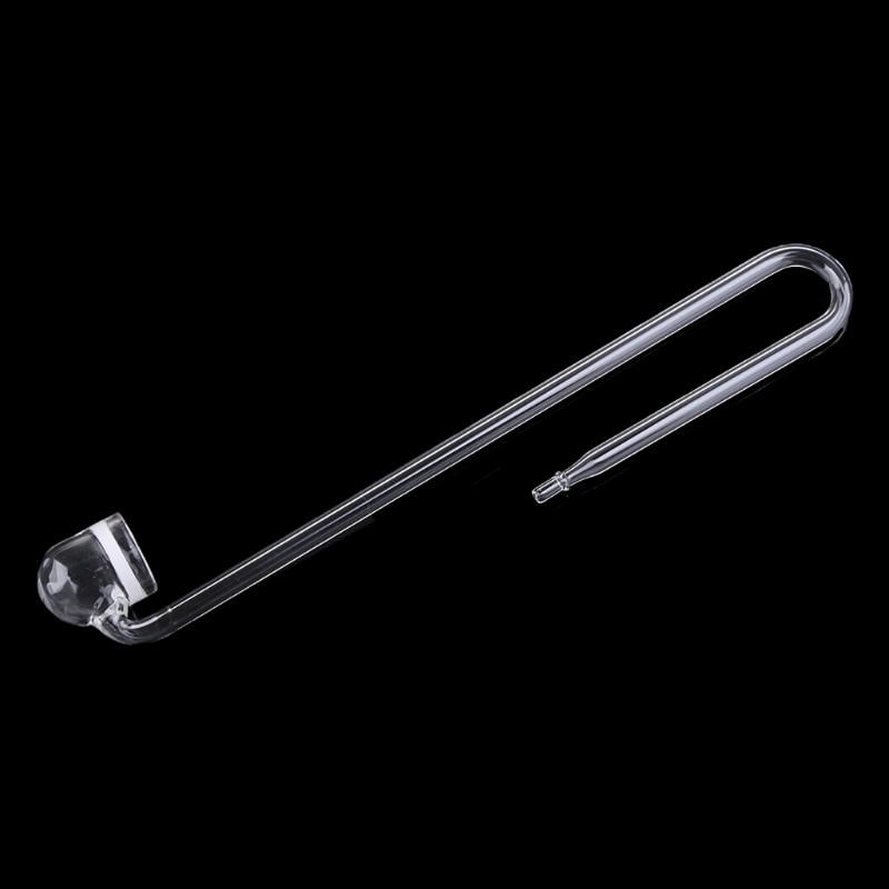 Planted Aquarium Co2 - แก้ว CO2 Diffuser Atomizer โปร่งใส U-Shape