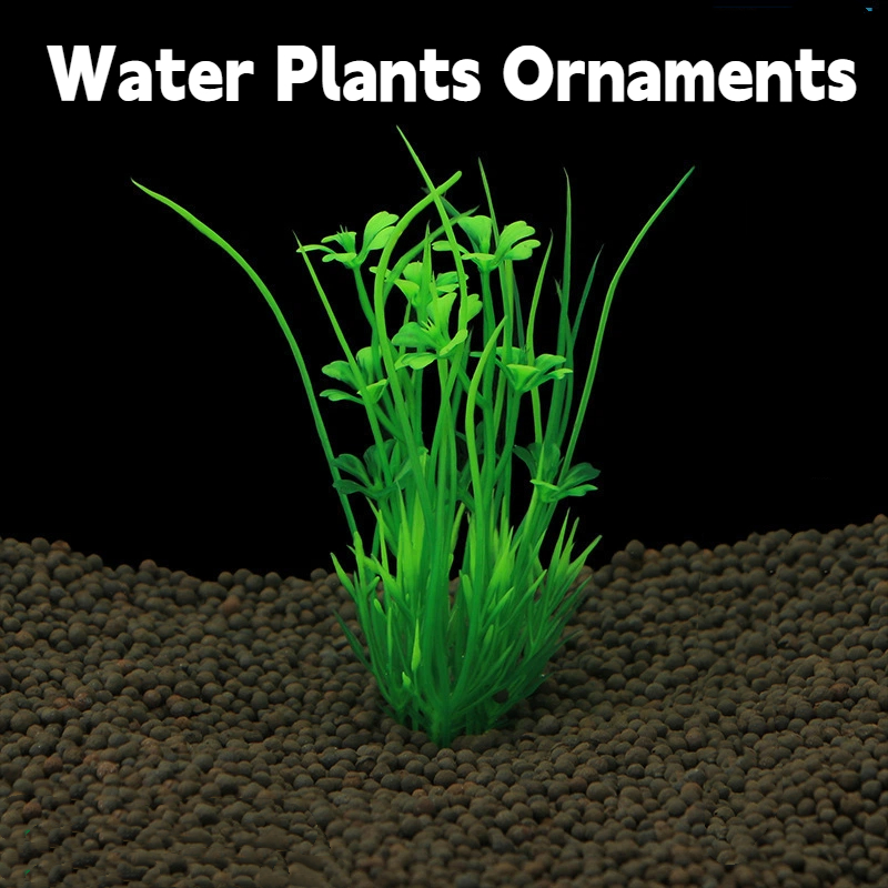 Aquarium Planted Substrate - ใต้น้ําประดิษฐ์พืชน้ําเครื่องประดับเหมือนจริงจําลองดอกไม้พืชสําหรับพิพิธภัณฑ์สัตว์น้ํา Fishbowl ภูมิทัศน์ตกแต่ง