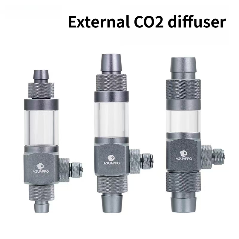 Planted Aquarium Co2 - เครื่องพ่นคาร์บอนไดออกไซด์ภายนอก AQUAPRO สำหรับตู้ปลา อุปกรณ์เสริมสำหรับตู้ปลา ถังกรอง คาร์บอนไดออกไซด์