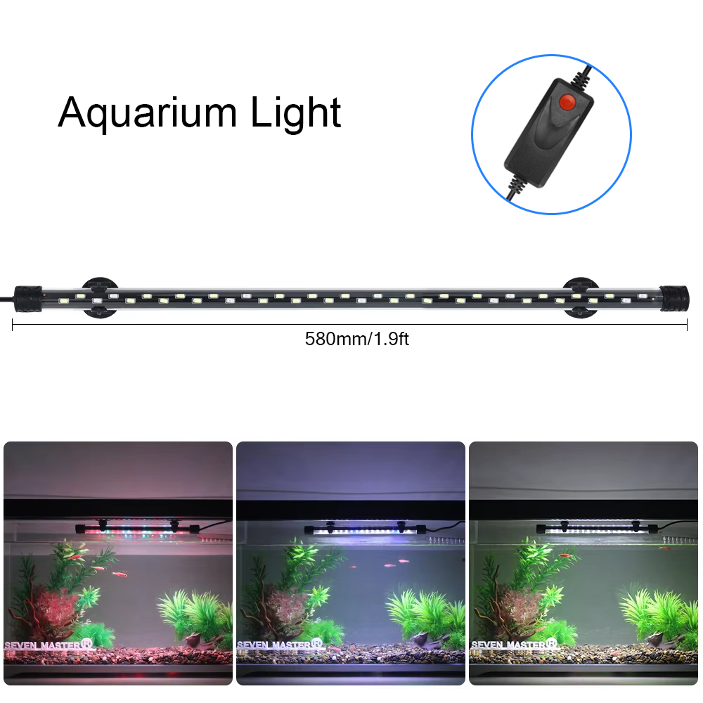 Aquarium Planted Substrate - 58 ซม.Aquarium Light LED Plant Grow