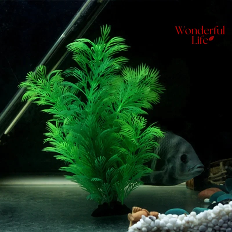 ต้นไม้น้ำพลาสติกขนาด 19/30 ซม. - Aquarium Planted Substrate บทวิจารณ์และราคา