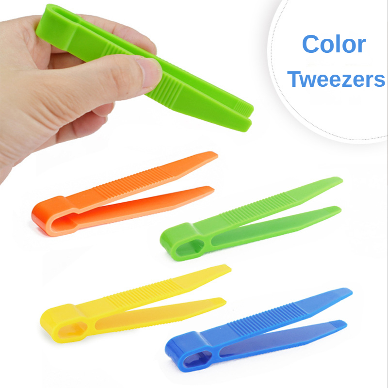 4 ชิ้นคุณภาพสูงทนทานคลิปพลาสติ - Planted Clip Tweezers บทวิจารณ์และราคา