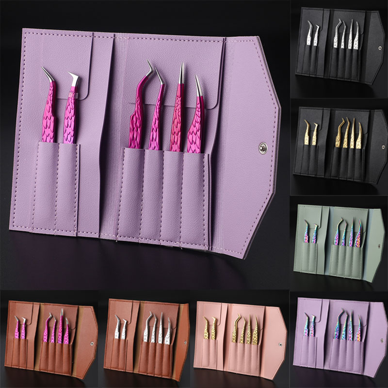 6PCS แหนบขนตาปลอมชุดสําหรับปลอ - Planted Clip Tweezers บทวิจารณ์และราคา