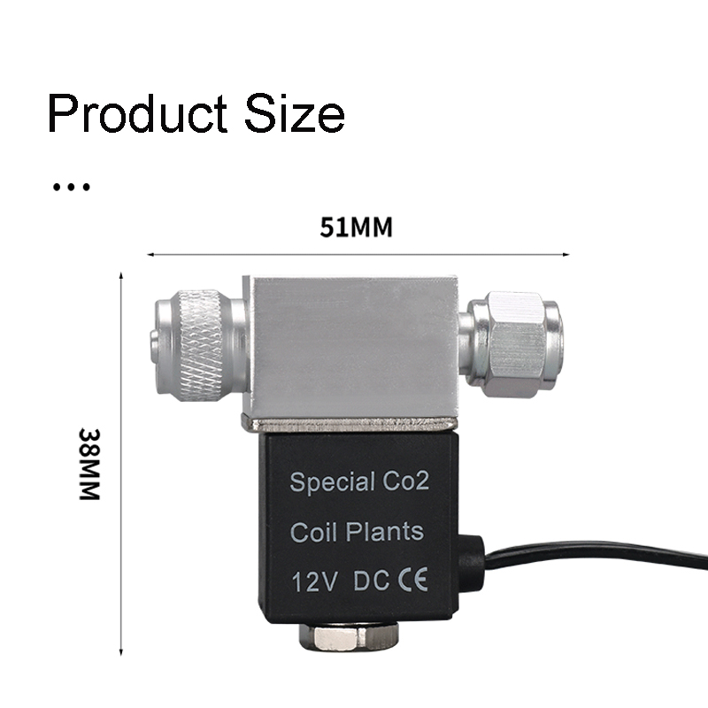 ZRDR Aquarium Co2 วาล์วSolenoi - Planted Aquarium Co2 บทวิจารณ์และราคา