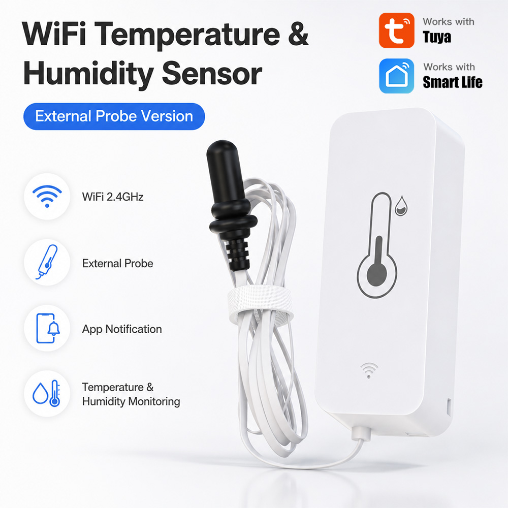 Tuya WiFi อุณหภูมิความชื้นเซนเ - Aquarium Planted Aquarium บทวิจารณ์และราคา