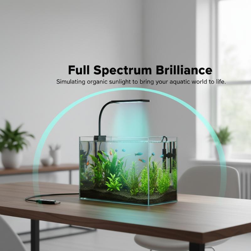 ไฟคลิปหนีบตู้ปลาแบบยืดหยุ่น US - Aquarium Planted Aquarium บทวิจารณ์และราคา