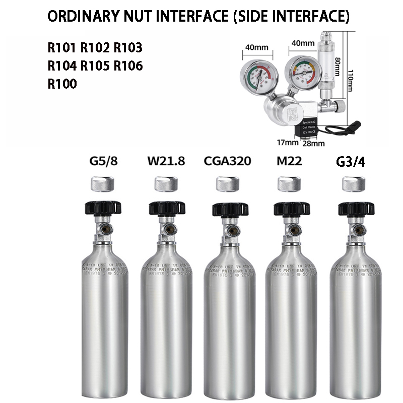 เครื่องควบคุม CO2ตู้ปลาวาล์วน้ - Planted Aquarium Co2 บทวิจารณ์และราคา