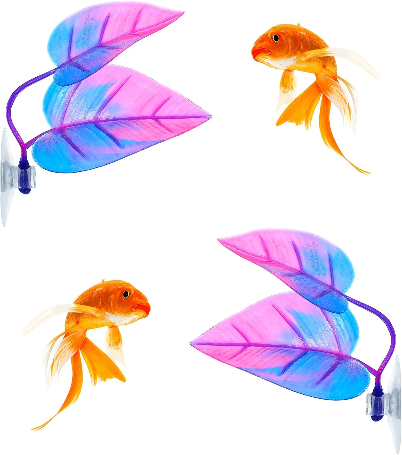 เปลญวนใบปลา Betta จําลองที่อยู - Planted Aquarium Materials บทวิจารณ์และราคา