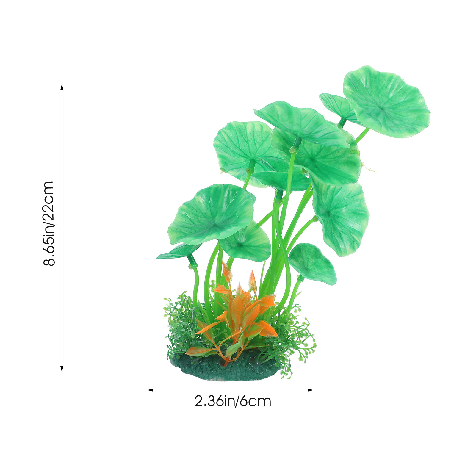 ต้นไม้พลาสติกคุณภาพสูงสำหรับตู - Aquarium Planted Tank Setup บทวิจารณ์และราคา