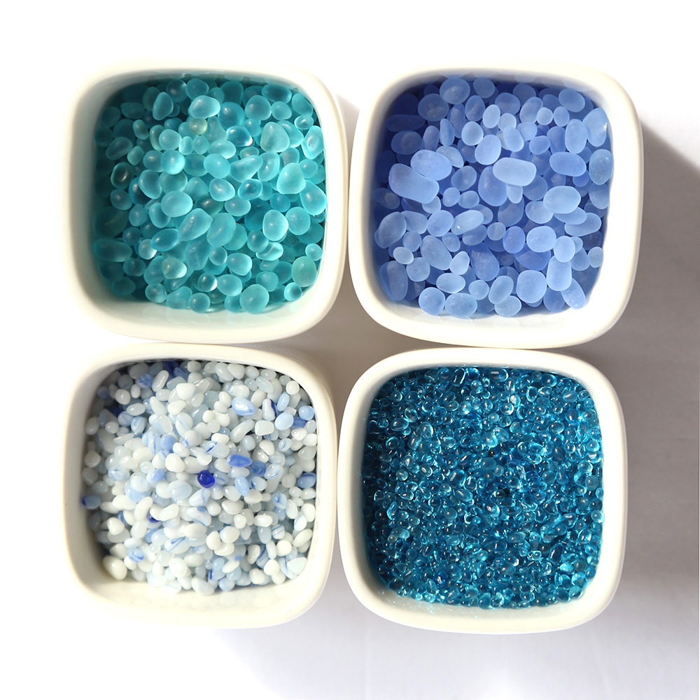 หินที่มีสีสันถังปลา Rock น้ําพ - Planted Aquarium Materials บทวิจารณ์และราคา