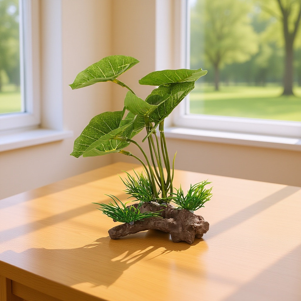 ต้นไม้พลาสติกเสมือนจริงสำหรับต - Planted Aquarium Care บทวิจารณ์และราคา