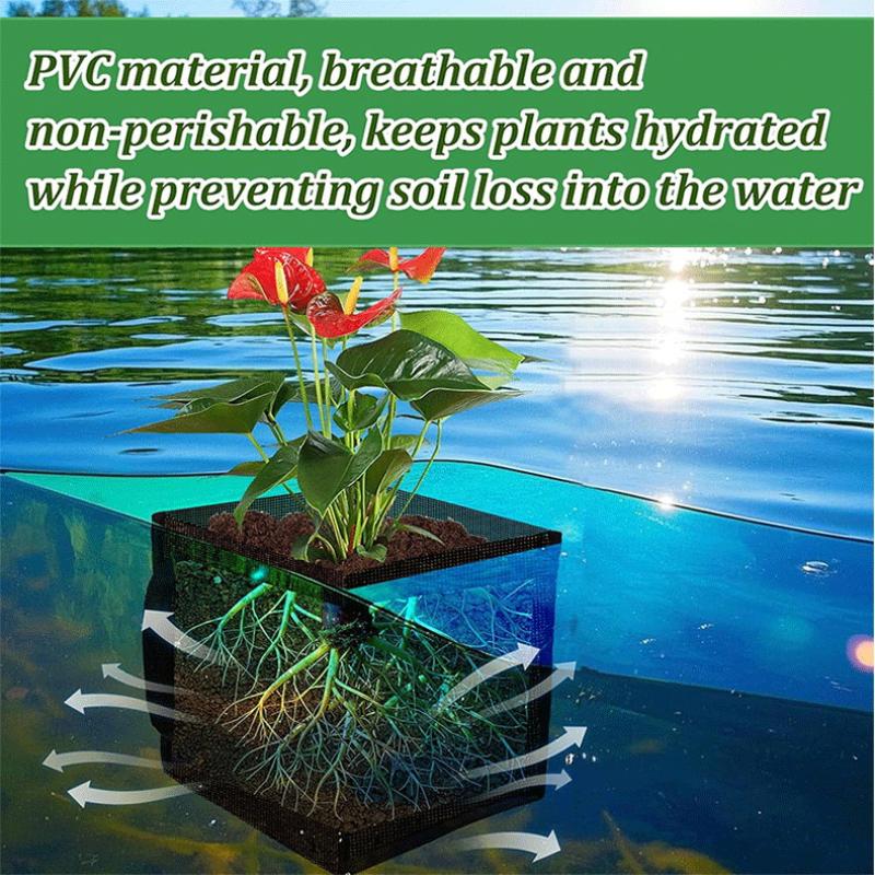 ตะกร้าปลูกต้นไม้ในบ่อตาข่ายสีด - Aquarium Planted Aquarium บทวิจารณ์และราคา