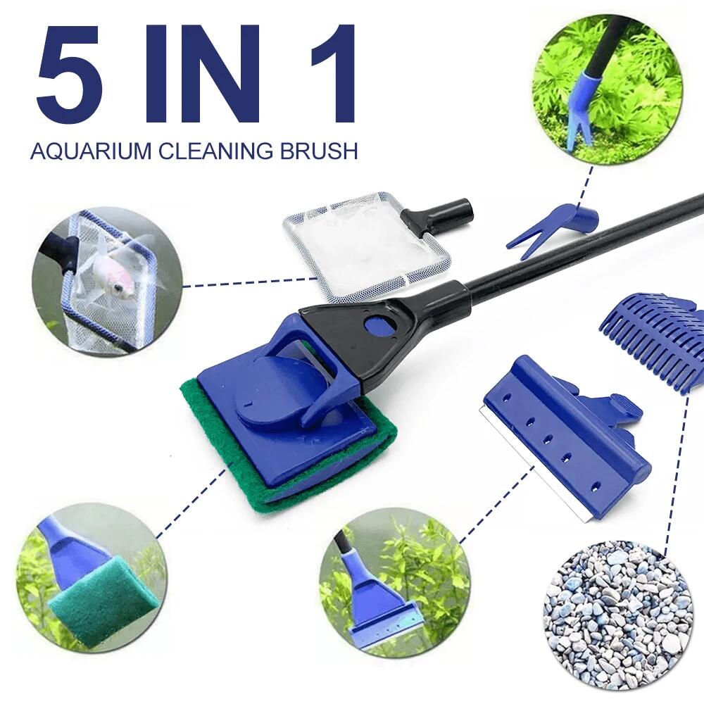 5in1 เครื่องมือทําความสะอาดตู้ - Aquarium Planted Soil บทวิจารณ์และราคา