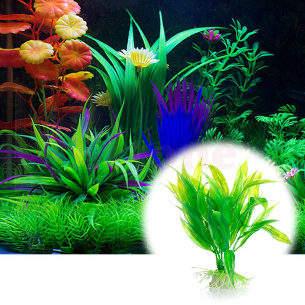 15 ซม.ประดิษฐ์ Aquarium Decor  - Planted Aquarium Materials บทวิจารณ์และราคา