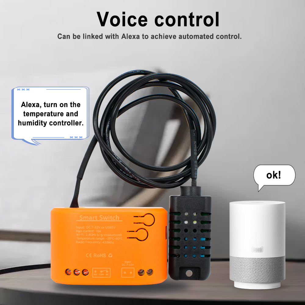 Tuya WiFi อุณหภูมิความชื้นเซนเ - Aquarium Planted Aquarium บทวิจารณ์และราคา
