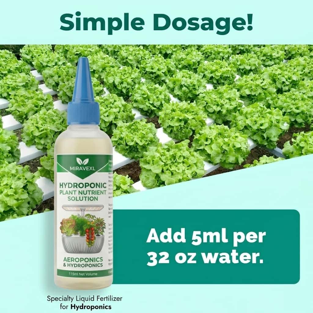 MIRAVEXL ปุ๋ยน้ำไฮโดรโปนิกส์ ส - Liquid Fertilizer All In บทวิจารณ์และราคา