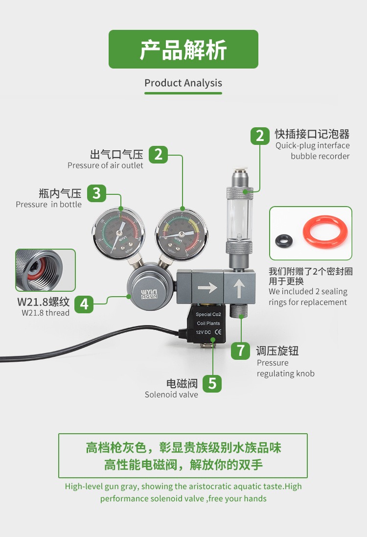 ตัวควบคุม CO2 สำหรับตู้ปลา พร้ - Planted Aquarium Co2 บทวิจารณ์และราคา