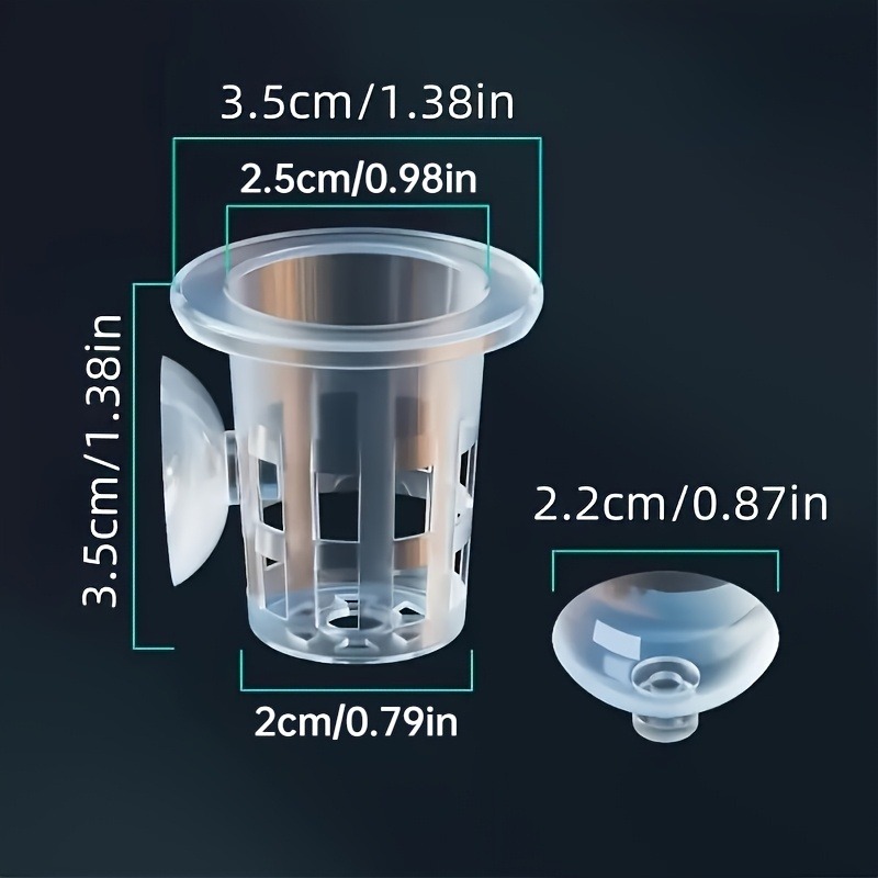 ถ้วยปลูกพืชพลาสติกสำหรับตู้ปลา - Planted Aquarium Materials บทวิจารณ์และราคา