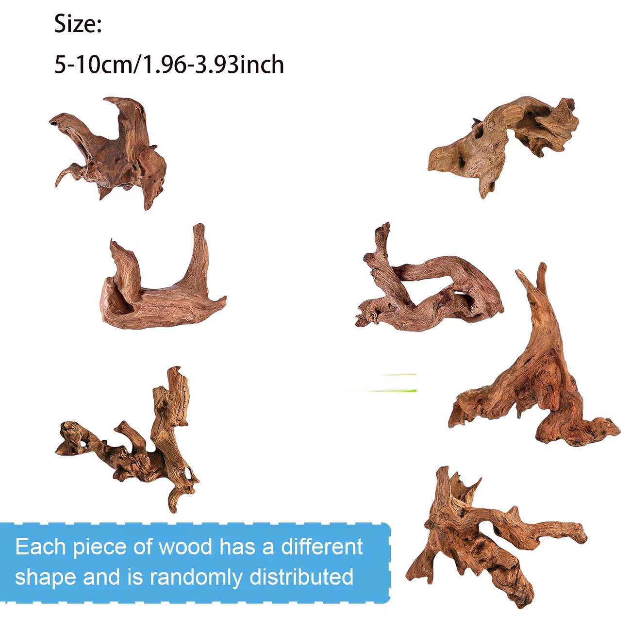 ไม้ลอยน้ำธรรมชาติขนาด 5-10 ซม. - Aquarium Planted Substrate บทวิจารณ์และราคา