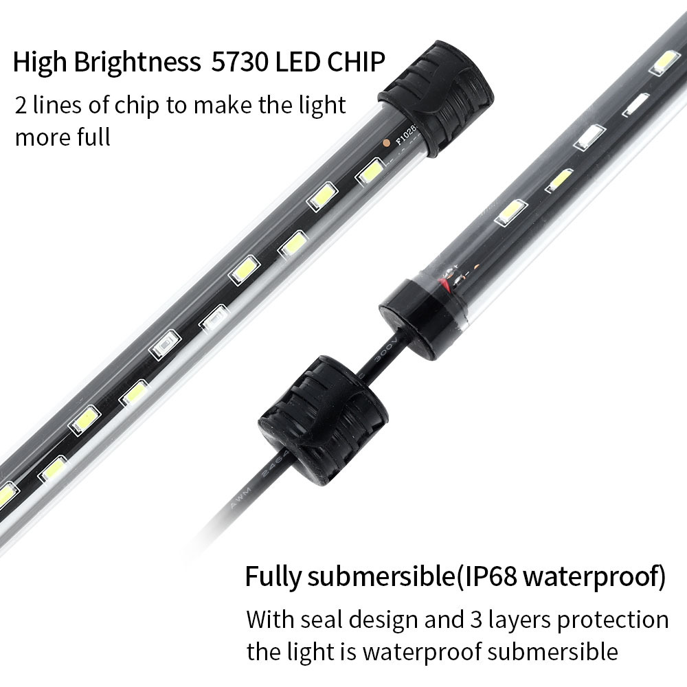 90-260V Aquarium LIGHT LED กัน - Aquarium Planted Substrate บทวิจารณ์และราคา