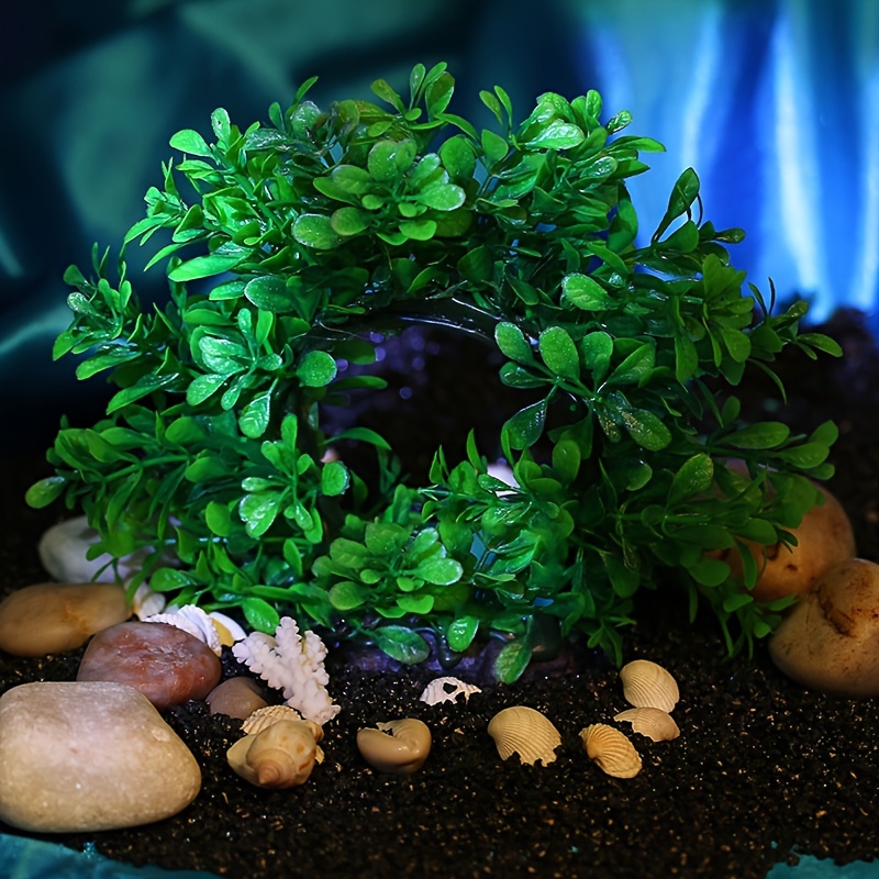 พวงหรีดใต้น้ำ พลาสติกประดิษฐ์ส - Planted Aquarium Materials บทวิจารณ์และราคา