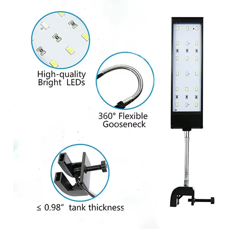 สายโลหะปรับได้ ติดตั้งง่าย ไฟส - Aquarium Plant Easy To Grow บทวิจารณ์และราคา